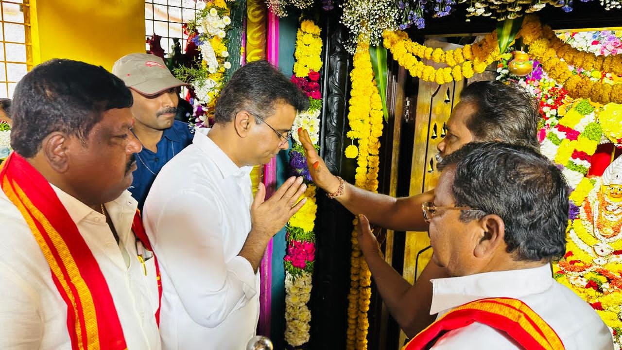 రేణుక ఎల్లమ్మ తల్లి కృప భక్తులందరిపై ఉండాలి  ఎమ్మెల్యే కె.పి. వివేకానంద్ 